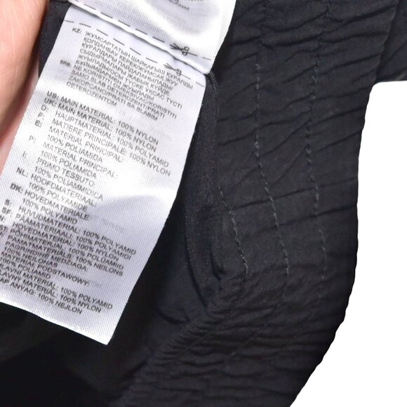 Adidas Originals Black 3-Stripes Swoosh Track Jacket Size M Retro Streetwear - Picture 10 of 11